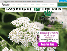 Tablet Screenshot of dayempurherbals.com